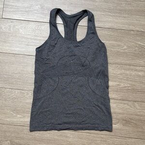 Lululemon Racerback Tank Top - Charcoal Gray